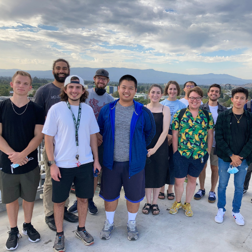 Students on Roof